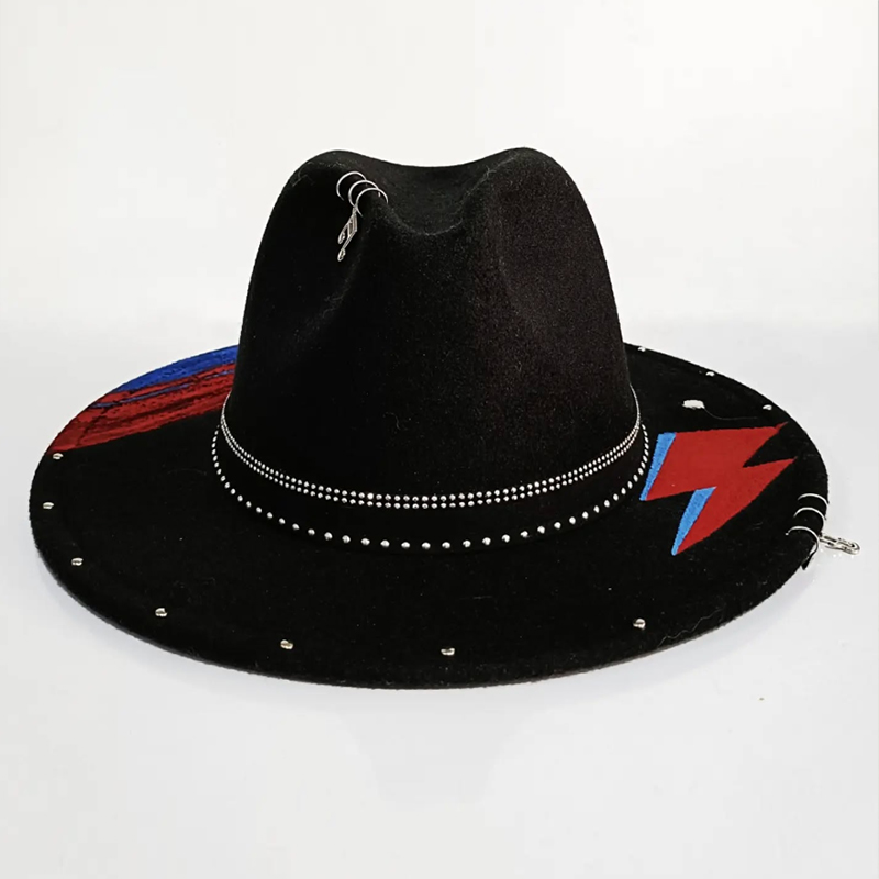 Men'S Fashion With Hat - Hand-sewn fedora hat jazz hat men