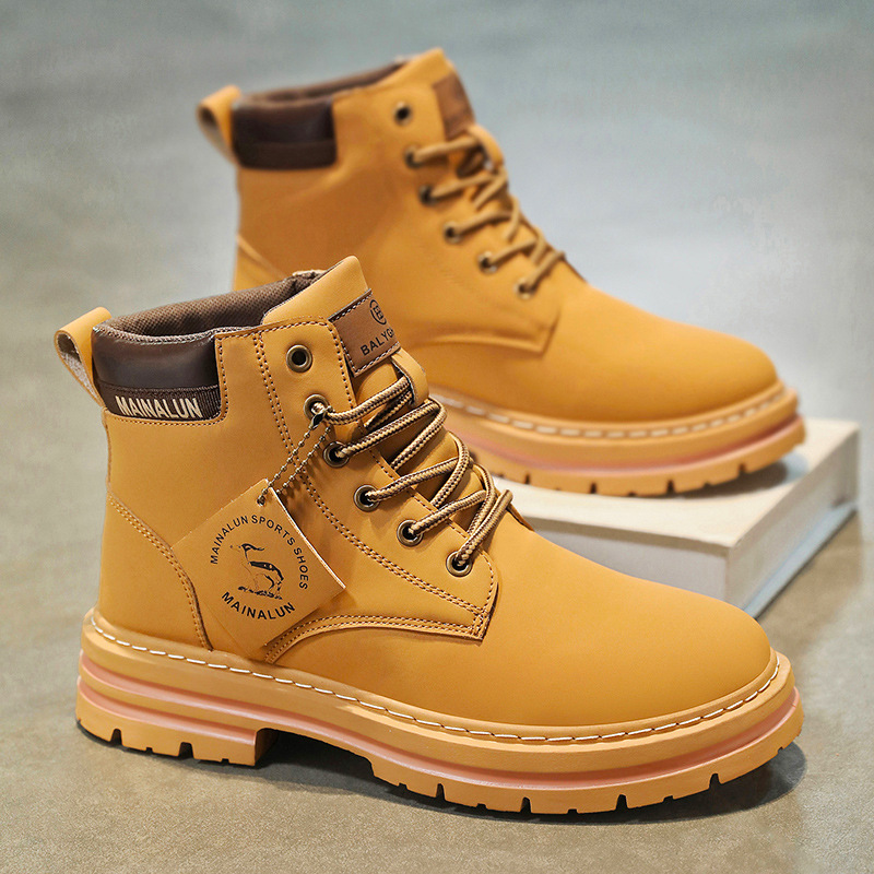 Classic Men High Top Boots Hig - Men'S Fashion Videos 评论和价格
