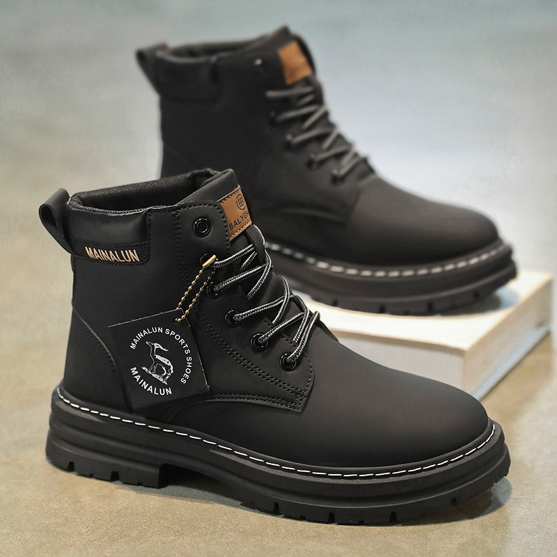 Classic Men High Top Boots Hig - Men'S Fashion Videos 评论和价格