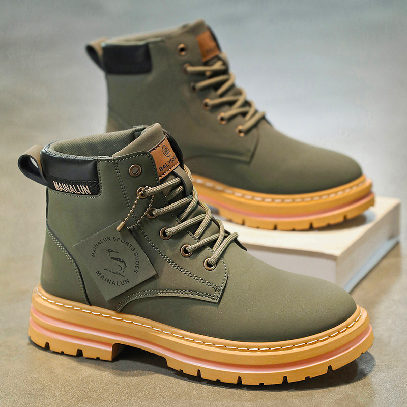 Classic Men High Top Boots Hig - Men'S Fashion Videos 评论和价格