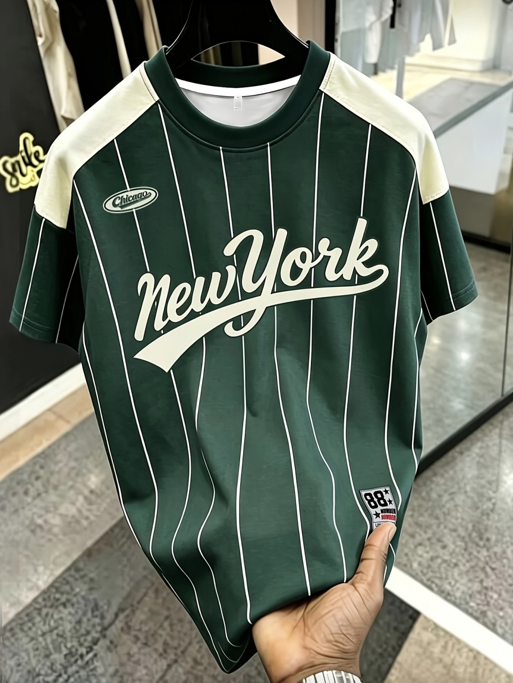 Fashionable New Men's Summer T - Men'S Fashion New York 评论和价格