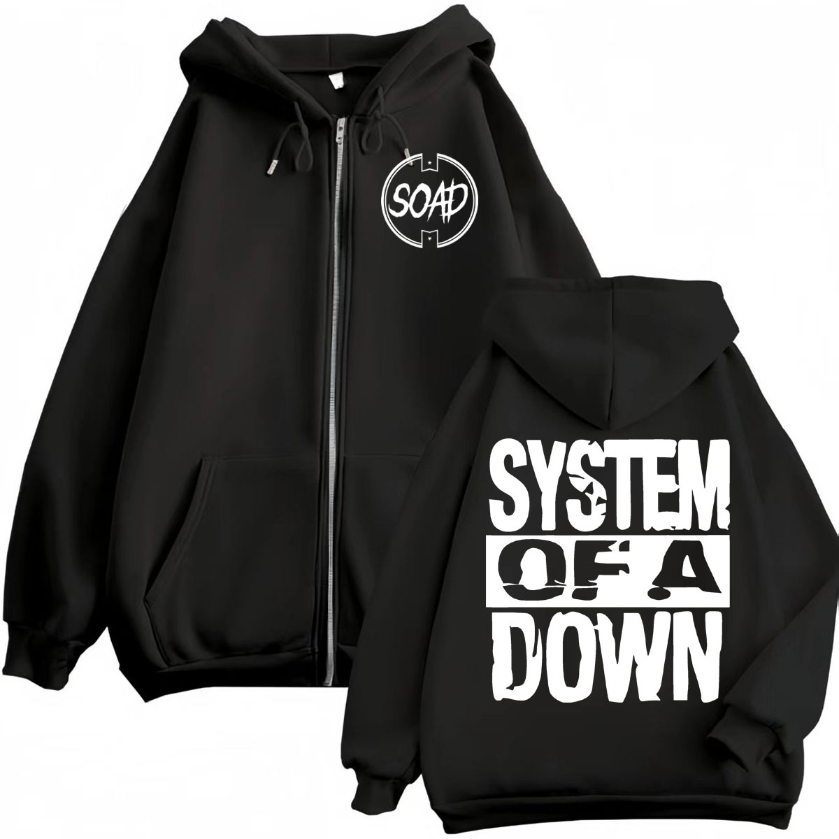 Rock Band System of A Down Pri - Mens Fashion Zip Up Hoodies 评论和价格