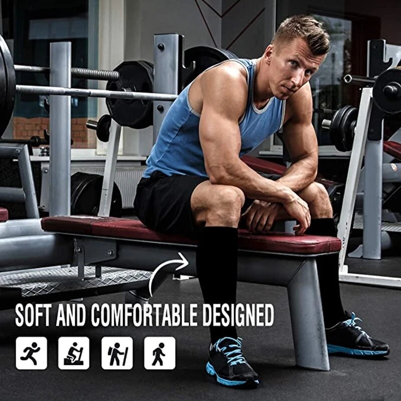 2 Pairs Compression Stockings  - Socks Ankle Men 评论和价格