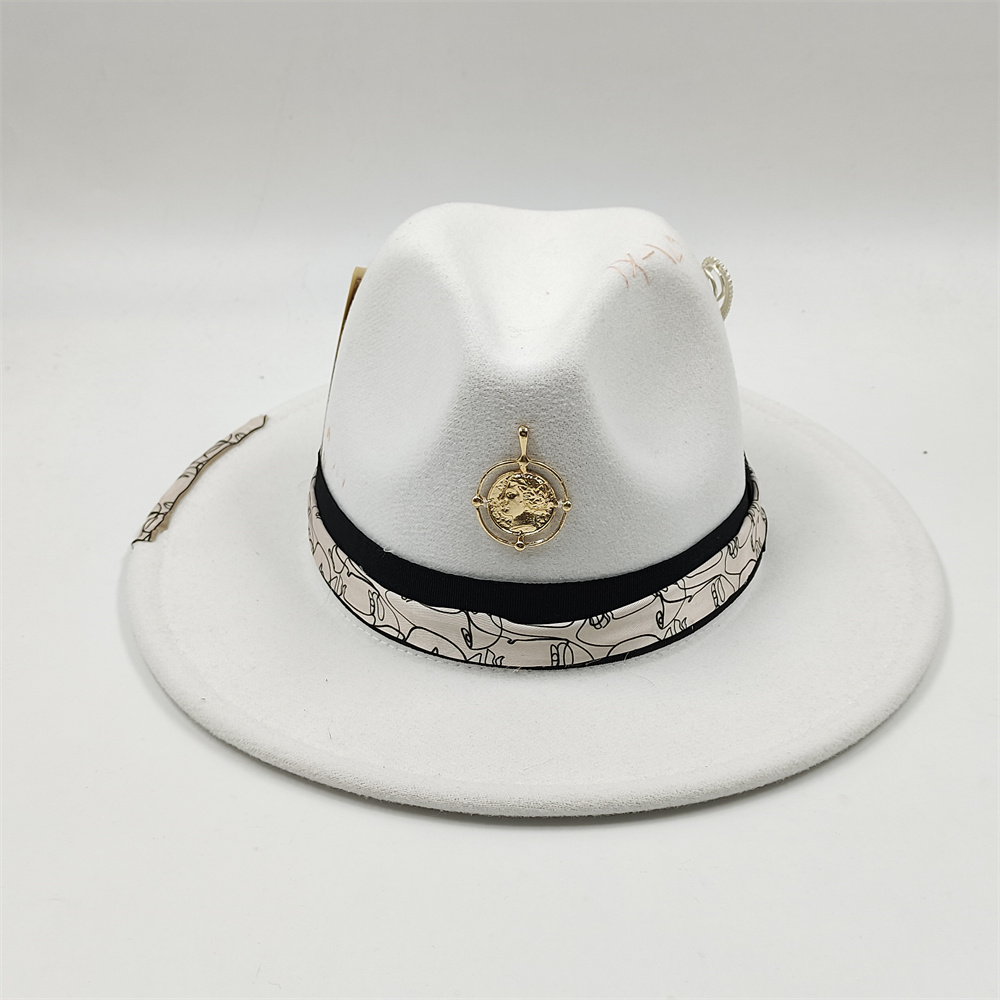 Hand-sewn fedora hat jazz hat  - Men'S Fashion With Hat 评论和价格