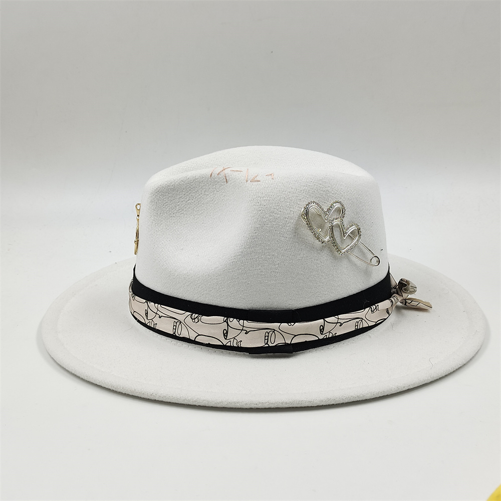Hand-sewn fedora hat jazz hat  - Men'S Fashion With Hat 评论和价格