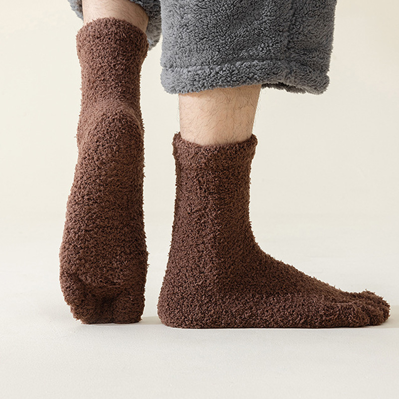 1/5 Pairs Mans Thermal Toe Soc - Socks Ankle Men 评论和价格